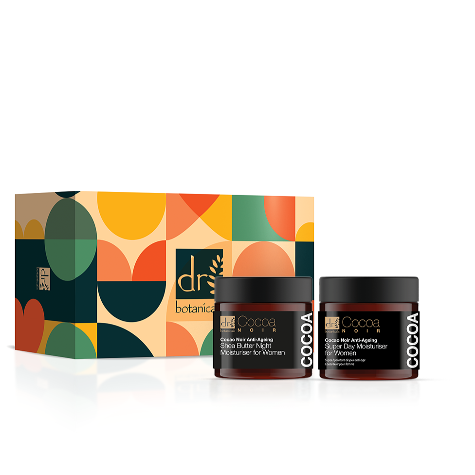 skin chemist Dr Botanicals Cocoa Noir Anti-Ageing Night Moisturiser & Day Moisturis