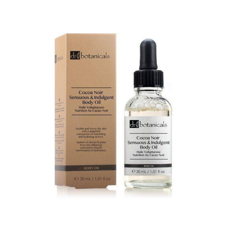 Skin Chemist Dr Botanicals Cocoa Noir Sensuous & Indulgent Body Oil 30ml Twin Value
