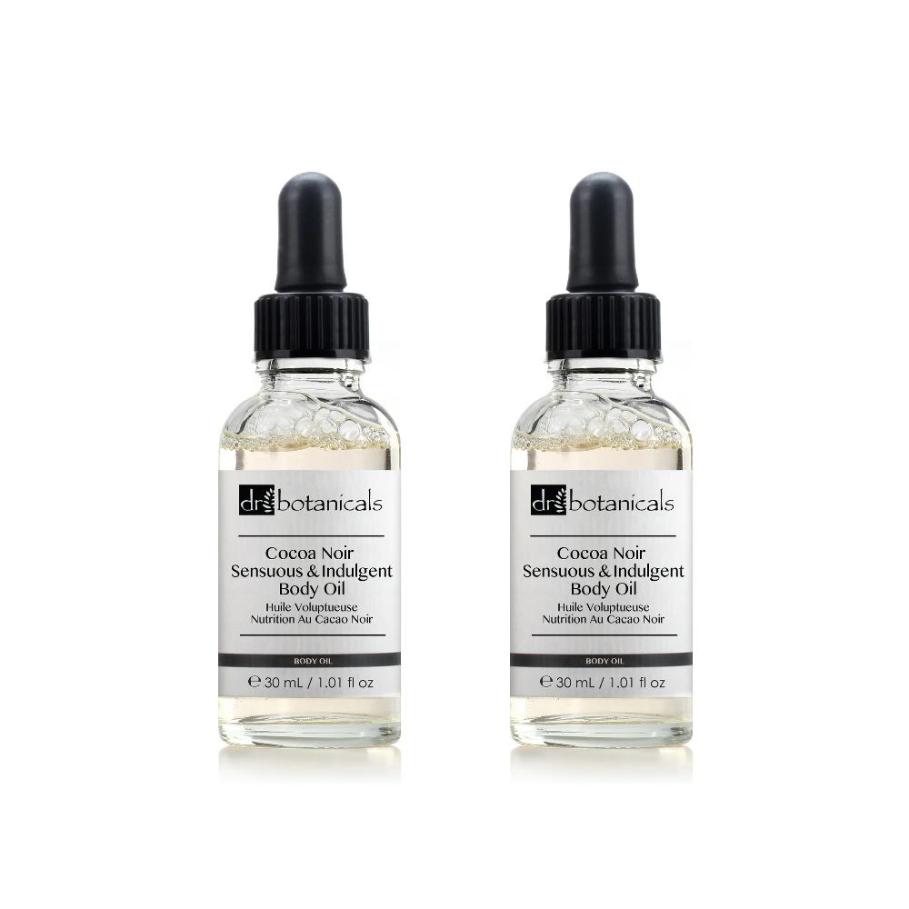 skin chemist Dr Botanicals Cocoa Noir Sensuous & Indulgent Body Oil 30ml Twin Value