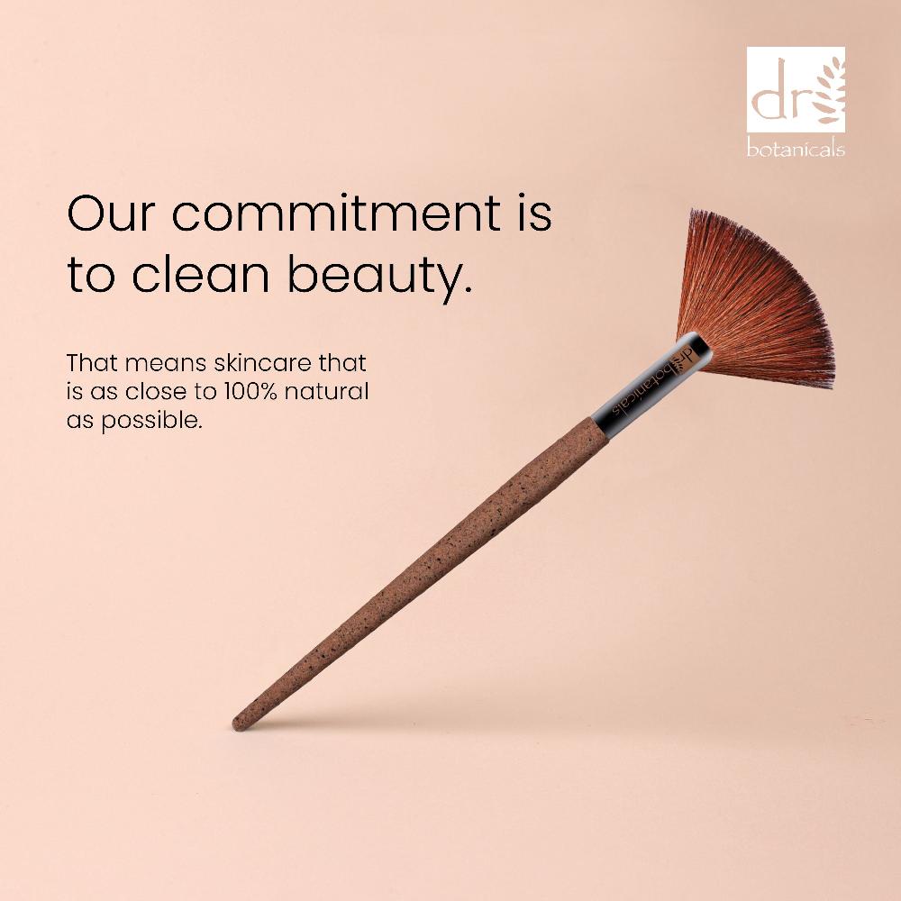 Skin Chemist Dr Botanicals Coffee Ground Fan Brush Twin Value Savings Pack