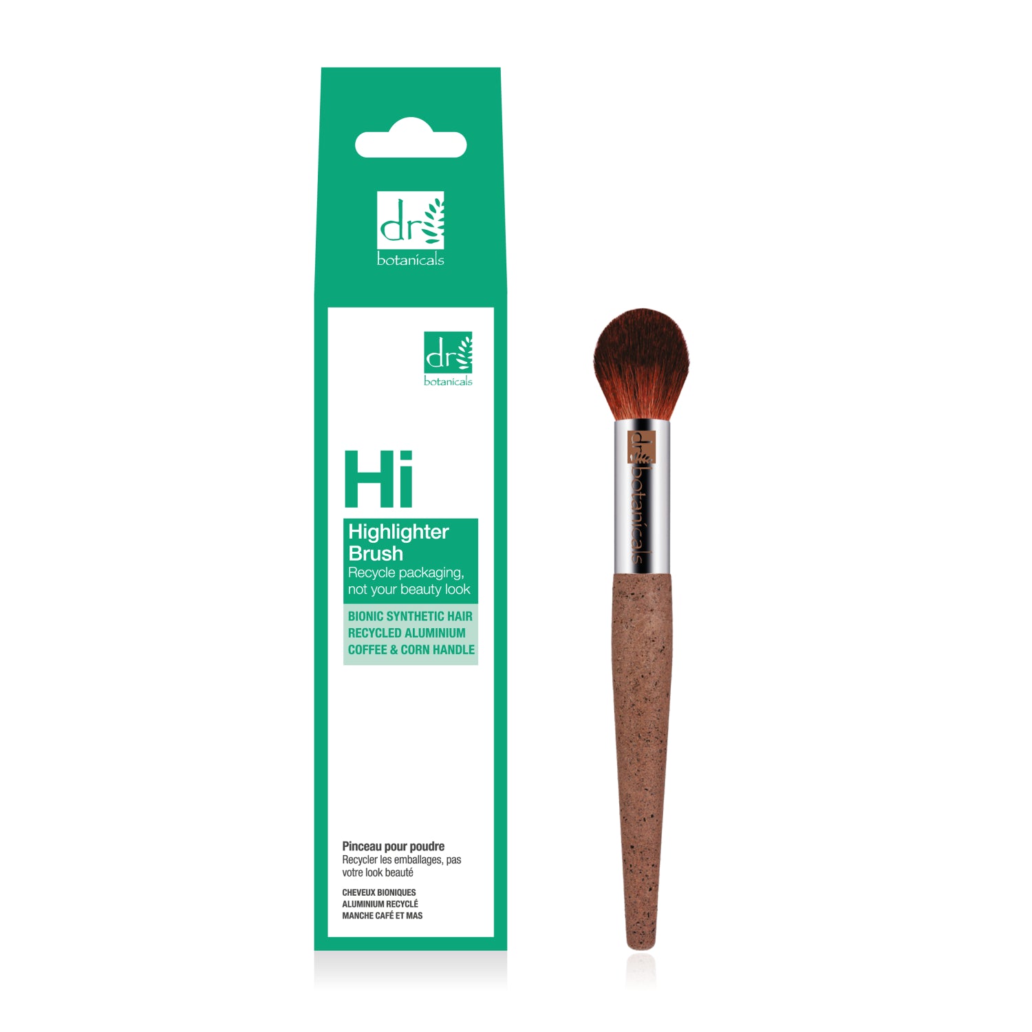 Skin Chemist Dr Botanicals Coffee Ground Illuminating Brush Twin Value Savings Pack
