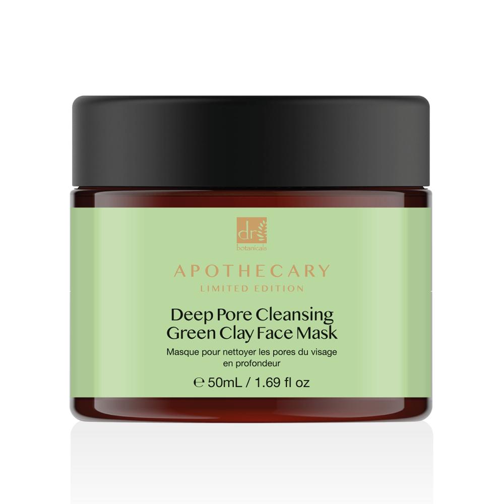 Skin Chemist Dr Botanicals Deep Pore Cleansing Green Clay Face Mask 50ml Twin Value