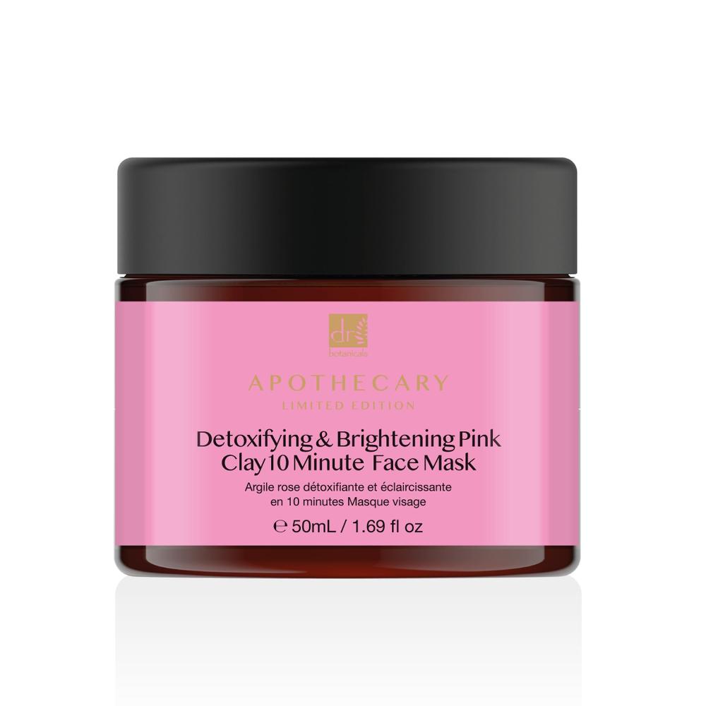 Skin Chemist Dr Botanicals Detoxifying & Brightening Pink Clay 10 Minute Face Mask