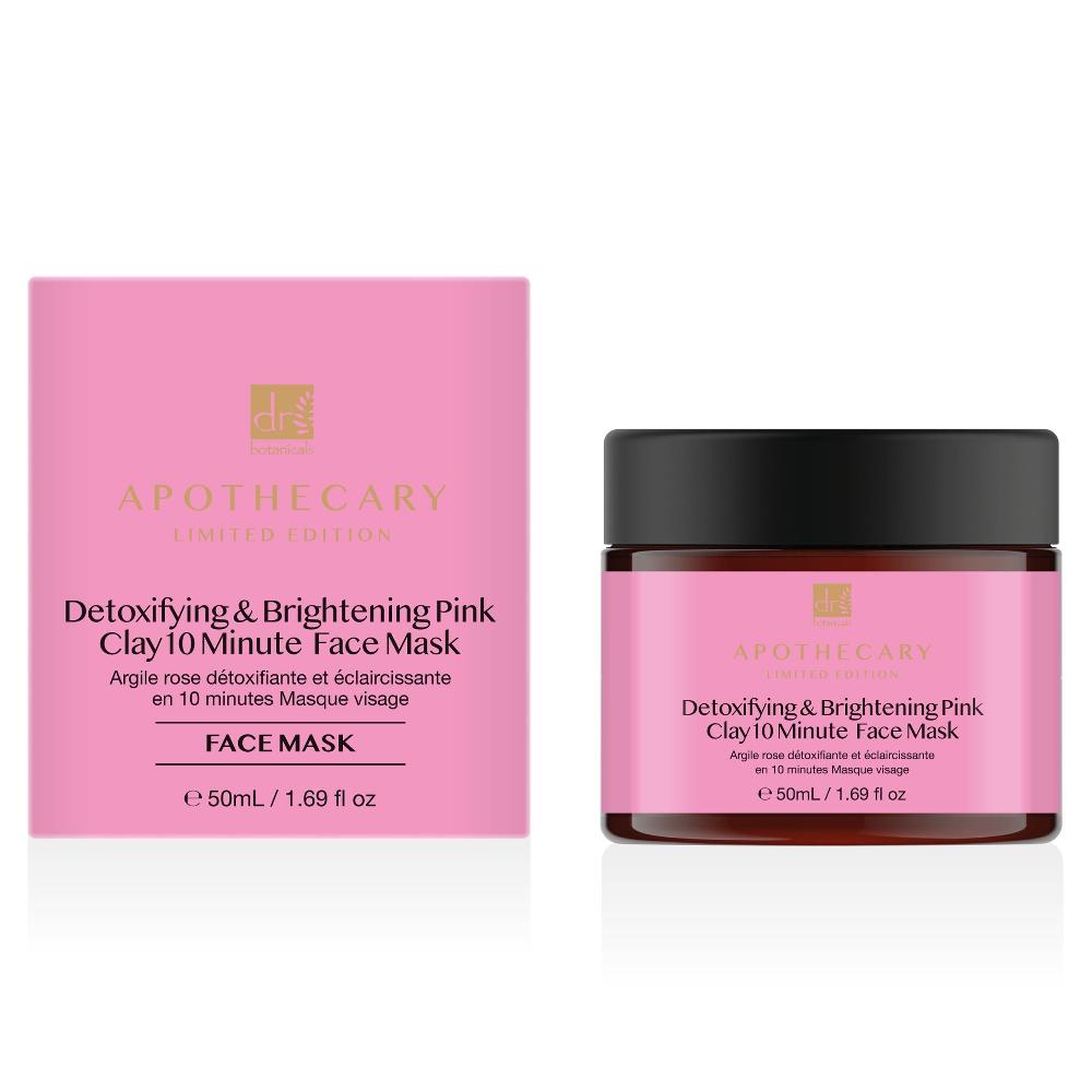 Skin Chemist Dr Botanicals Detoxifying & Brightening Pink Clay 10 Minute Face Mask