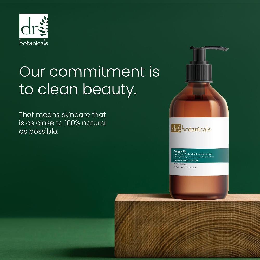 Skin Chemist Dr Botanicals Gingerlily Hand & Body Moisturising Lotion 500ml Twin Va