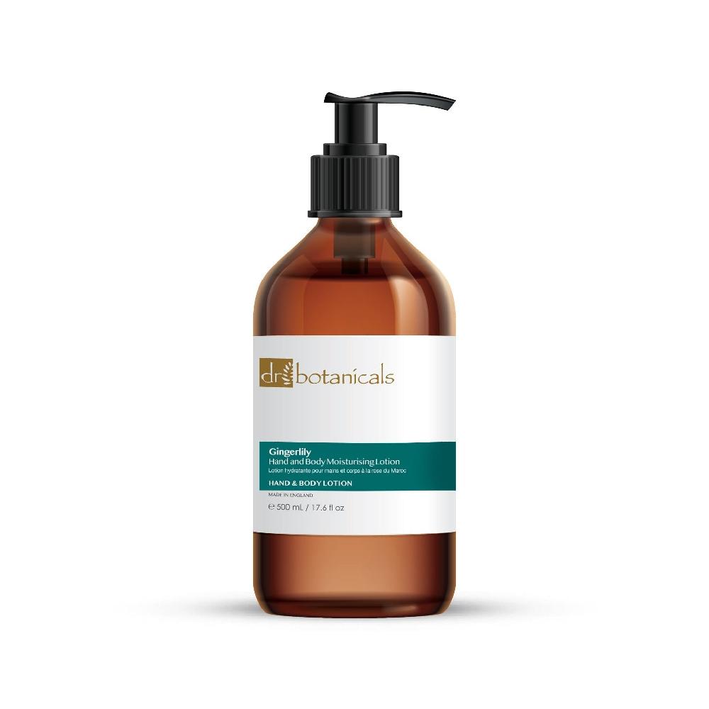Skin Chemist Dr Botanicals Gingerlily Hand & Body Moisturising Lotion 500ml Twin Va
