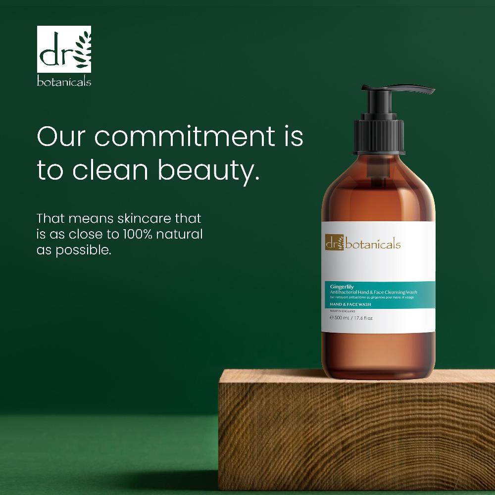 Skin Chemist Dr Botanicals Gingerlily Hand & Face Cleansing Wash 500ml Twin Value S