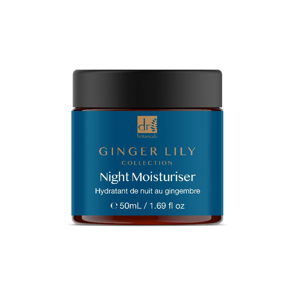 Skin Chemist Dr Botanicals Gingerlily Night Moisturiser 50ml Twin Value Savings Pac