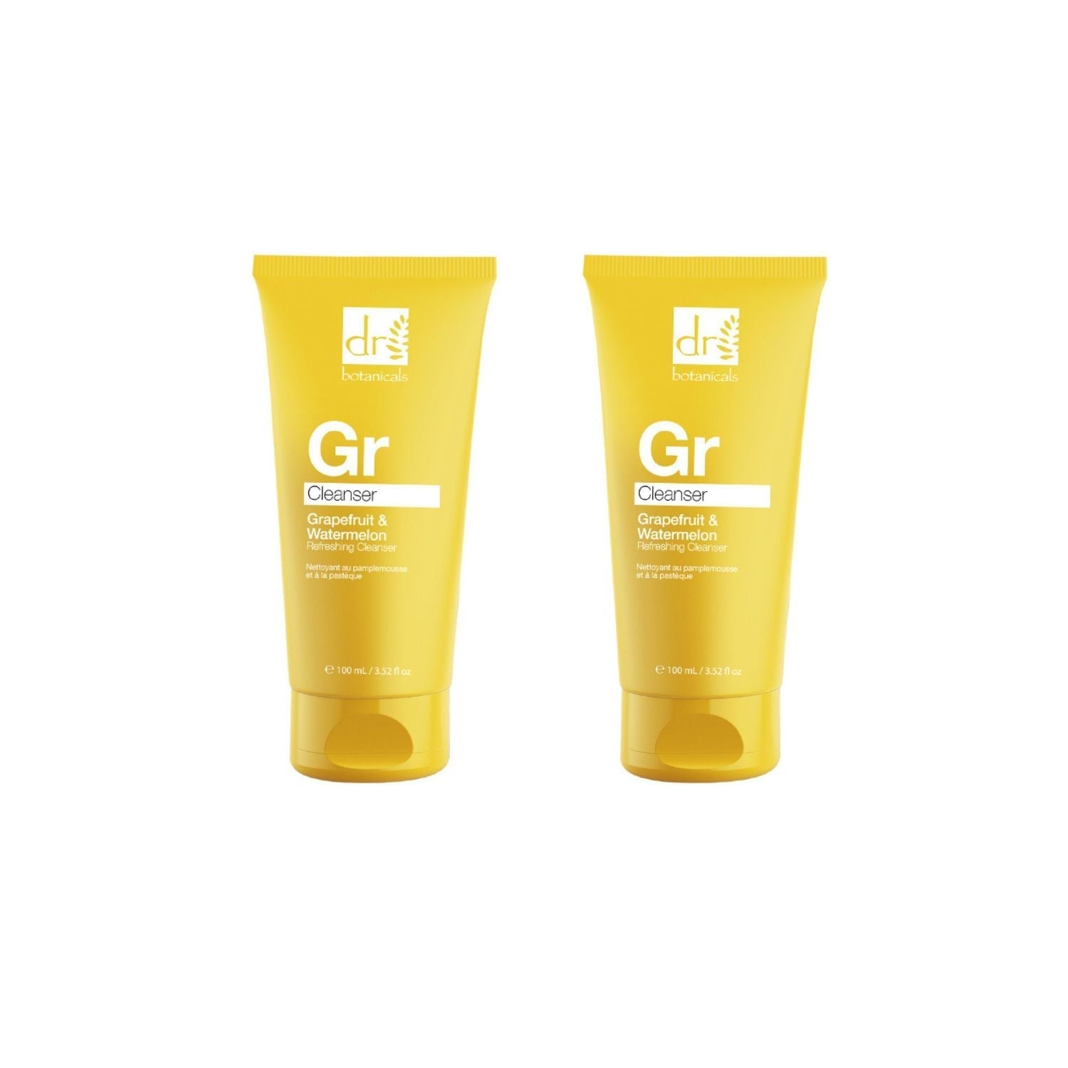 skin chemist Dr Botanicals Grapefruit & Watermelon Refreshing Cleanser Duo Pack