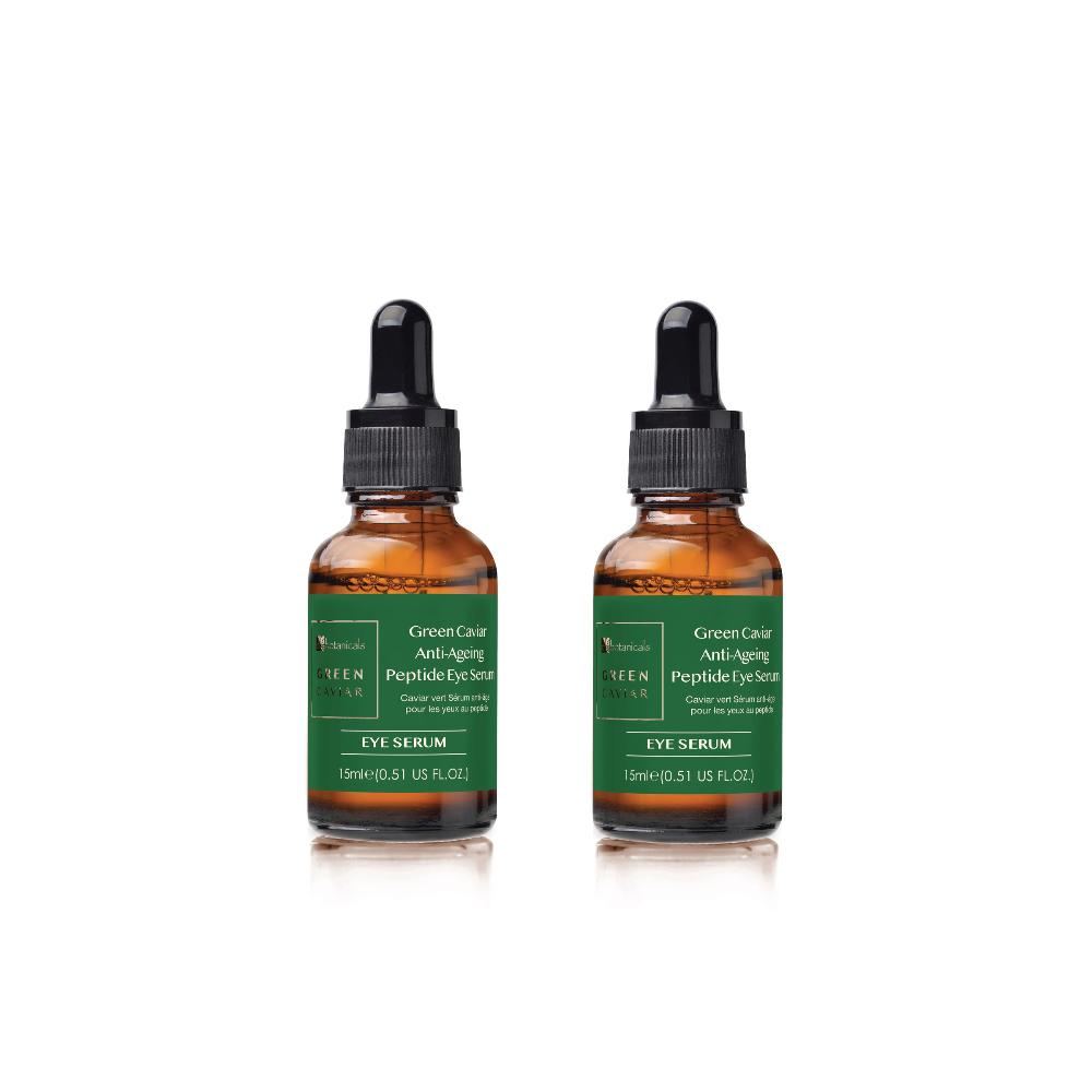 skin chemist Dr Botanicals Green Caviar Anti-Ageing Peptide Eye Serum 15ml Twin Val