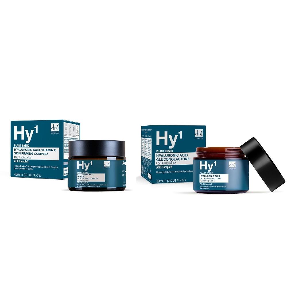 skin chemist Dr Botanicals Hyaluronic Acid Day Moisturiser & Mask Kit