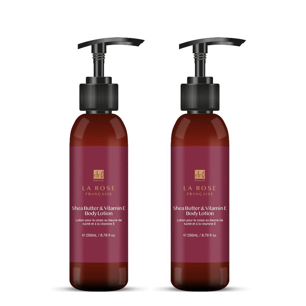 skin chemist Dr Botanicals La Rose Francaise Body Lotion 250ml Twin Value Savings P