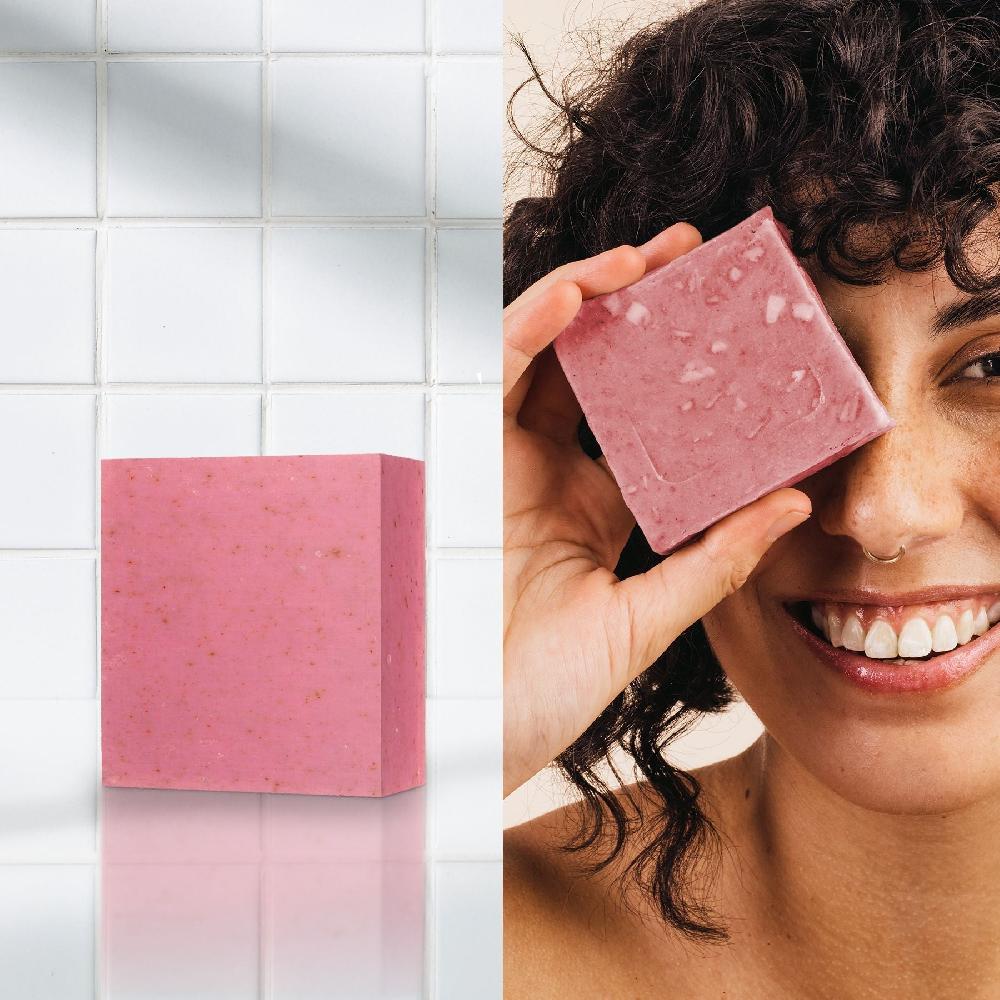 Skin Chemist Dr Botanicals La Rose Française Facial Cleansing Bar (Pack Of 5) 100g