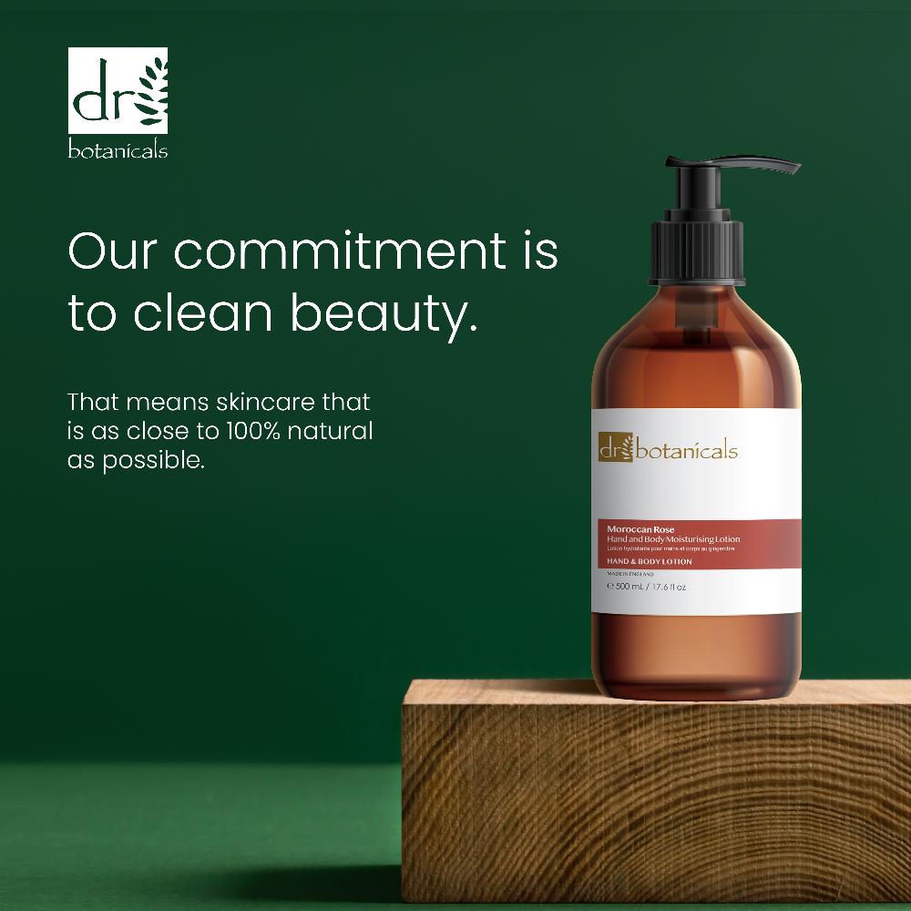 Skin Chemist Dr Botanicals Moroccan Rose Hand & Body Moisturising Lotion 500ml Twin