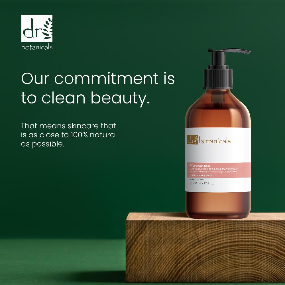 Skin Chemist Dr Botanicals Moroccan Rose Hand & Face Cleansing Wash 500ml Twin Valu