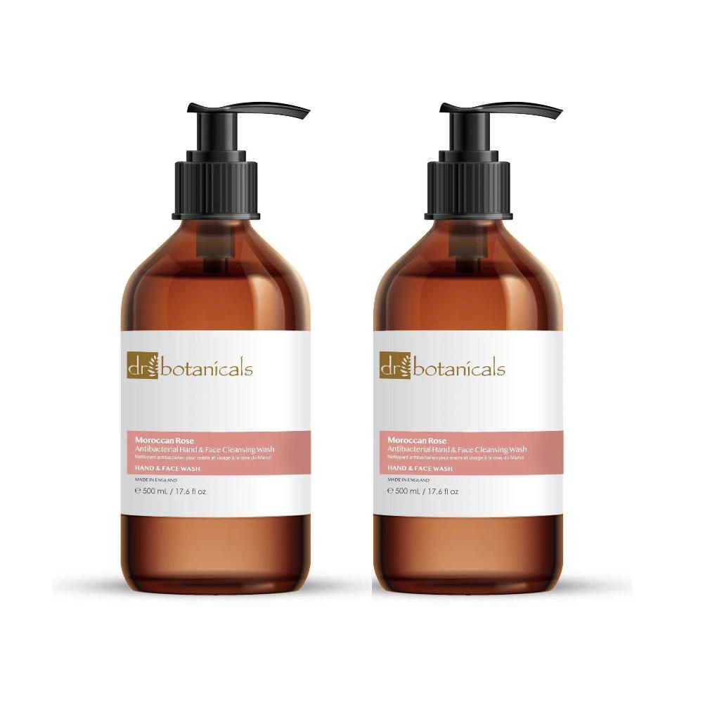 skin chemist Dr Botanicals Moroccan Rose Hand & Face Cleansing Wash 500ml Twin Valu