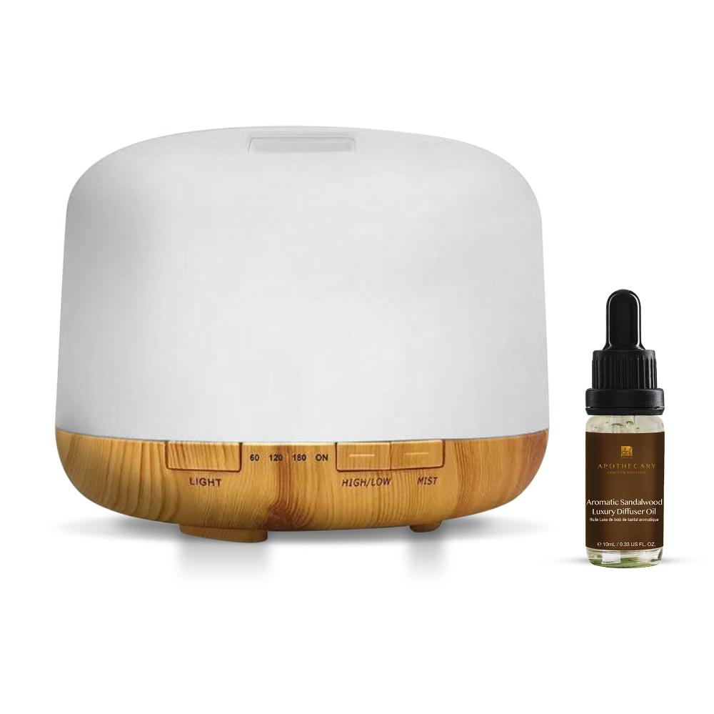 skin chemist Dr Botanicals Premium 5 In 1 Aromatherapy Aromatic Sandalwood Diffuser