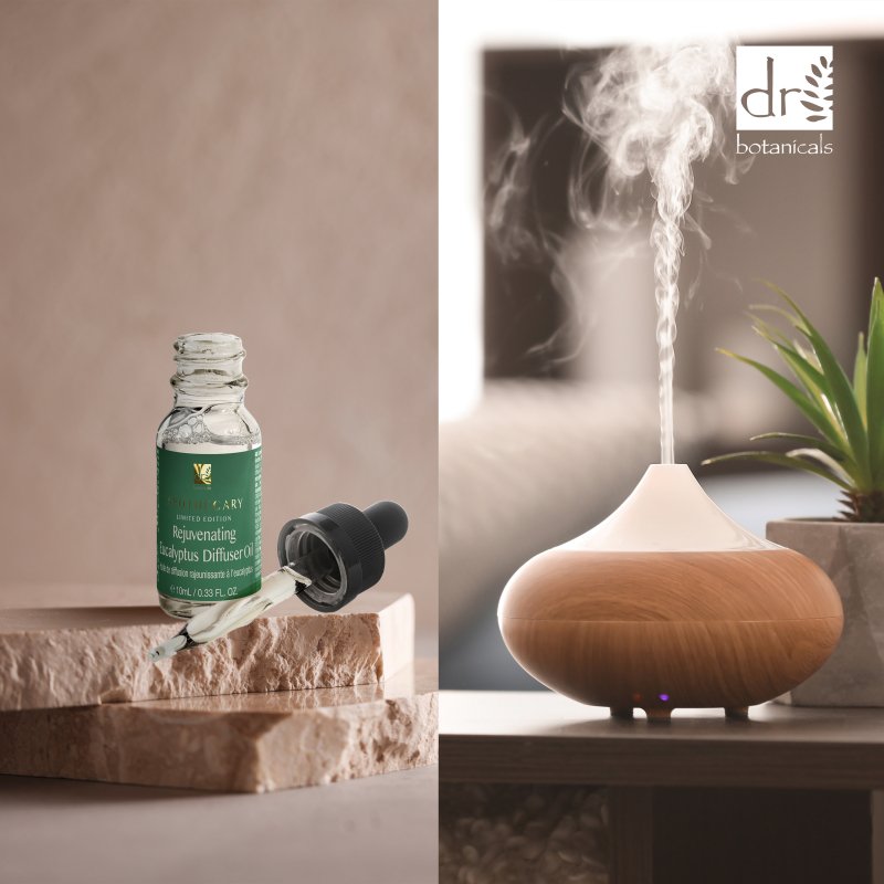 Skin Chemist Dr Botanicals Rejuvenating Eucalyptus Diffuser Oil 10ml Twin Value Sav