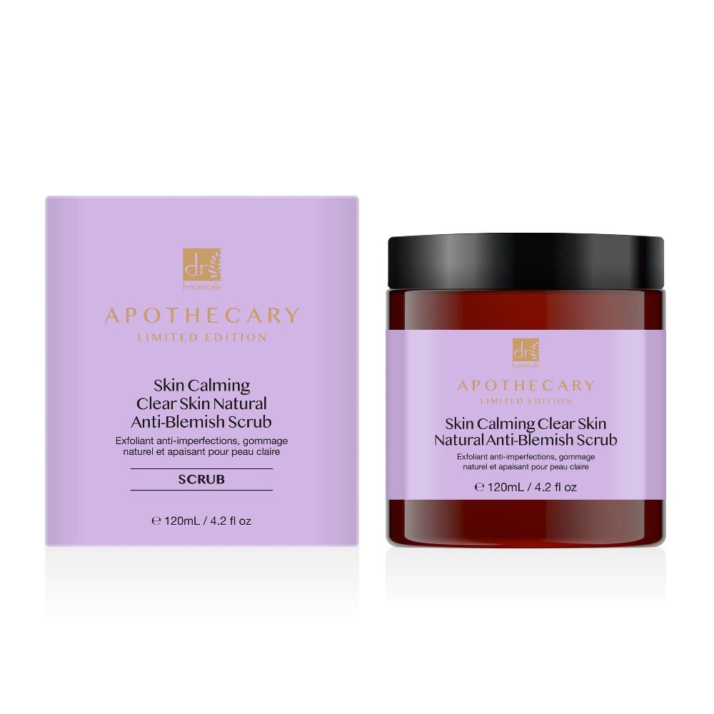 Skin Chemist Dr Botanicals Skin Calming Clear Skin Natural Anti-Blemish Scrub 120ml