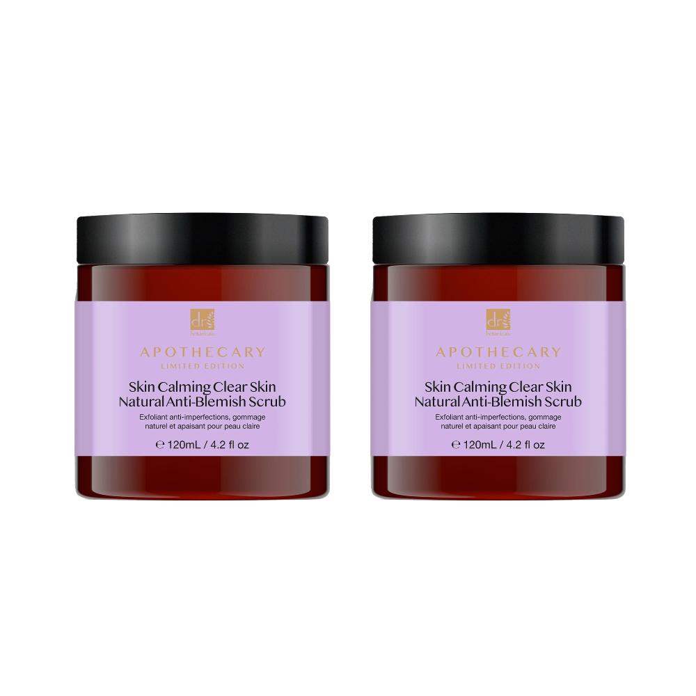 skin chemist Dr Botanicals Skin Calming Clear Skin Natural Anti-Blemish Scrub 120ml