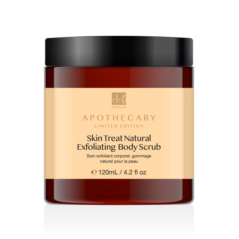 Skin Chemist Dr Botanicals Skin Treat Natural Exfoliating Body Scrub 120ml Twin Val