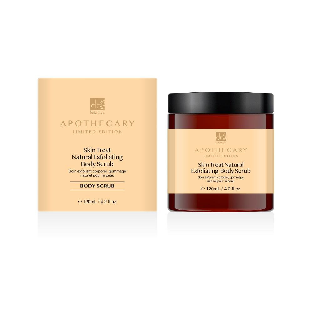 Skin Chemist Dr Botanicals Skin Treat Natural Exfoliating Body Scrub 120ml Twin Val