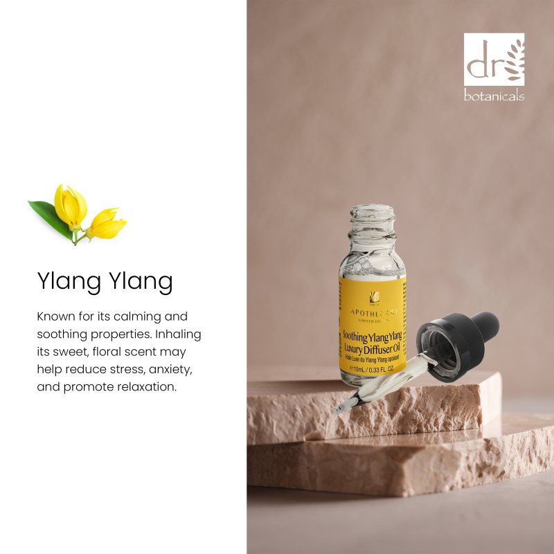 Skin Chemist Dr Botanicals Soothing Ylang Ylang Luxury Diffuser Oil 10ml Twin Value