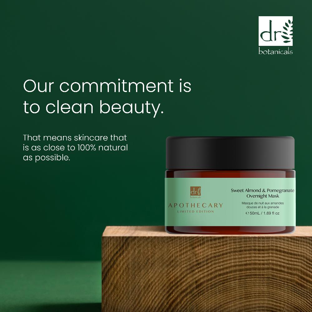 Skin Chemist Dr Botanicals Sweet Almond & Pomegranate Overnight Mask 50ml Twin Valu