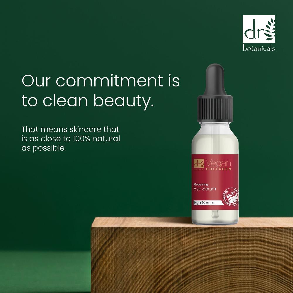 Skin Chemist Dr Botanicals Vegan Collagen Repairing Eye Serum 15ml Twin Value Savin