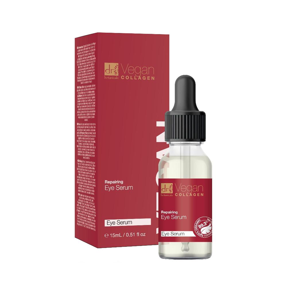 Skin Chemist Dr Botanicals Vegan Collagen Repairing Eye Serum 15ml Twin Value Savin