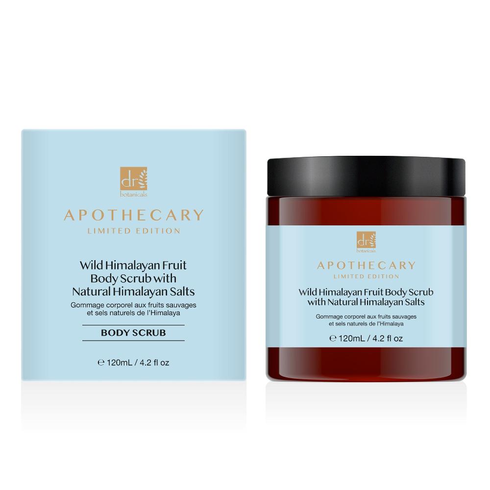 Skin Chemist Dr Botanicals Wild Himalayan Fruit Body Scrub With Natural Himalayan S