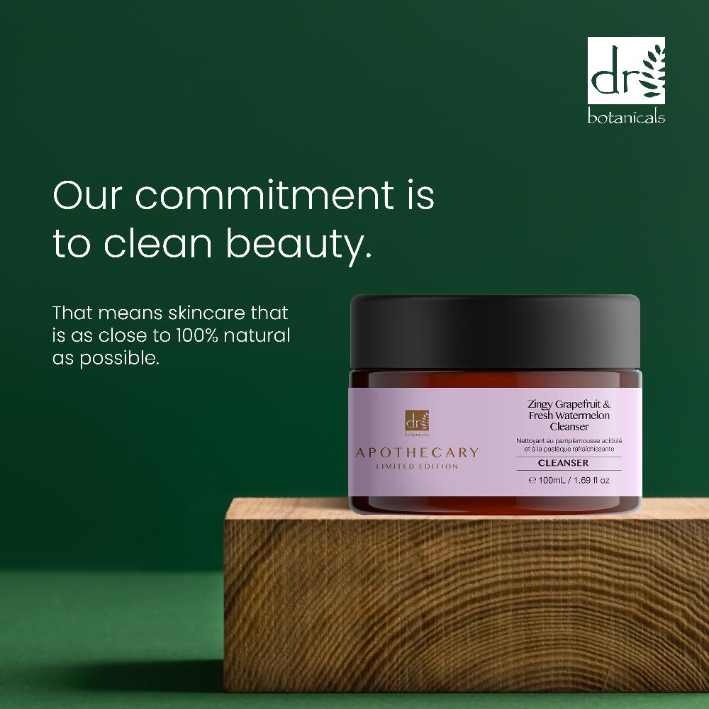 Skin Chemist Dr Botanicals Zingy Grapefruit & Fresh Watermelon Cleanser 100ml X 2