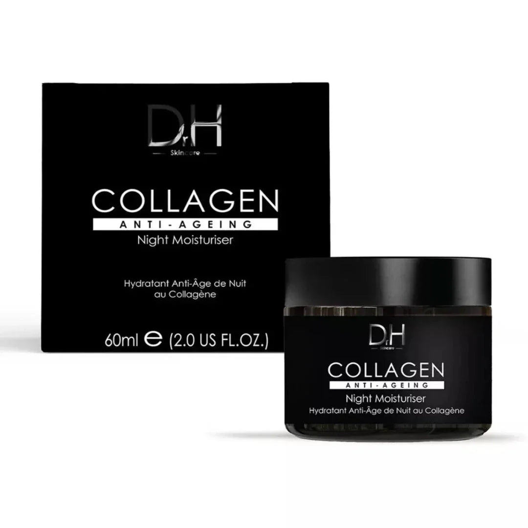 skin chemist Dr H Collagen Anti-Ageing Night Moisturiser 60ml