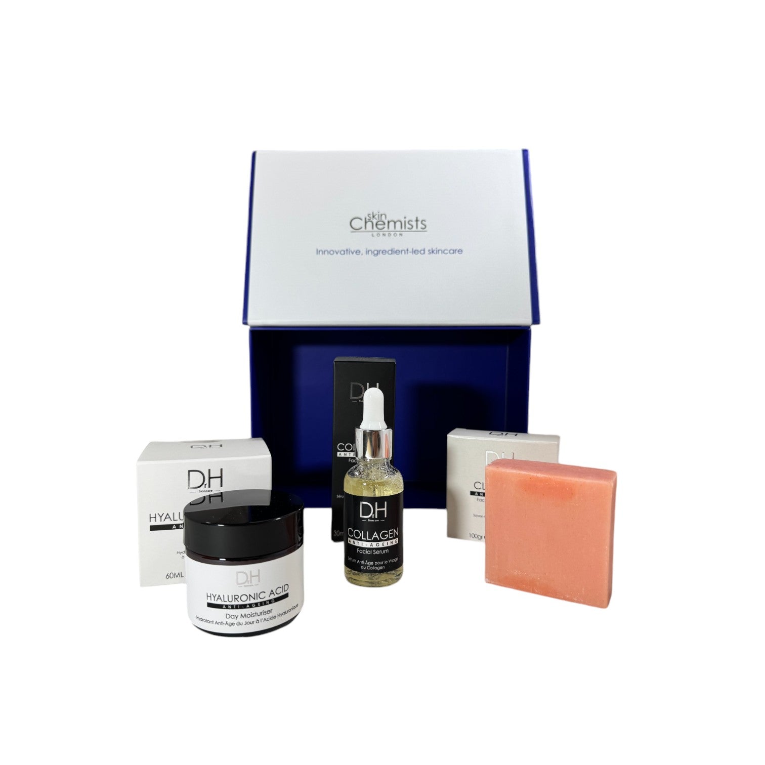 skin chemist Dr H Collagen + Hyaluronic Acid Anti-Ageing Skincare Gift Set