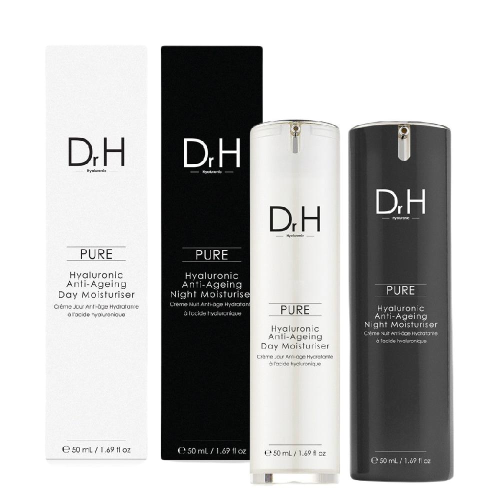 skin chemist Dr H Hyaluronic Acid Anti-Ageing Day & Night Kit 100ml