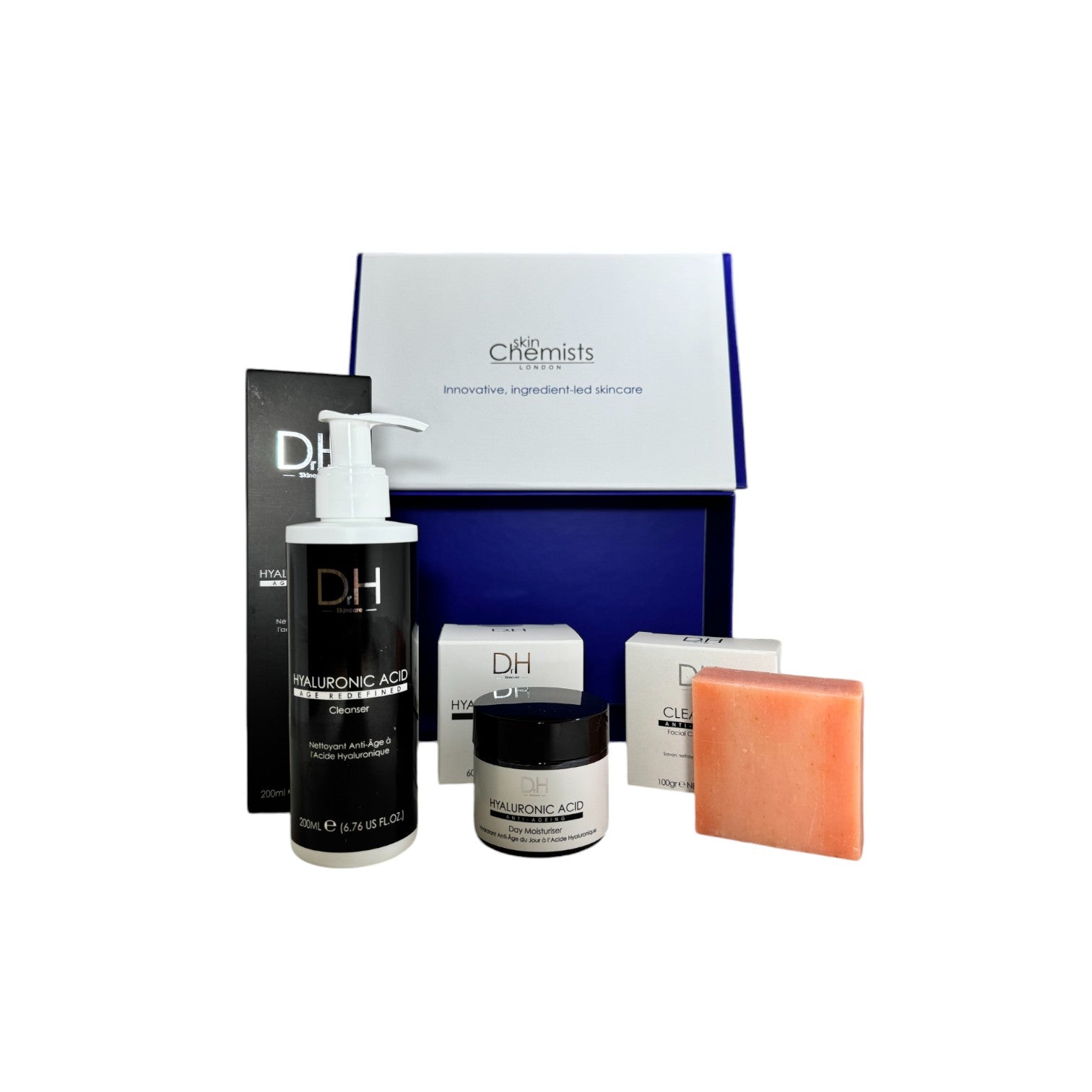 skin chemist Dr H Hyaluronic Acid Anti-Ageing Skincare Gift Set