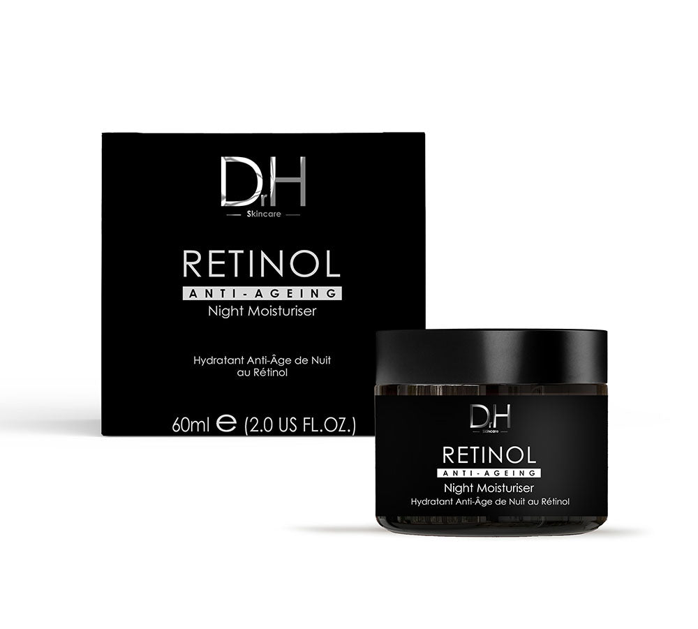 skin chemist Dr H Retinol Anti-Ageing Night Moisturiser 60ml skin chemist Dr H Retinol Anti-Ageing Night Moisturiser 60ml