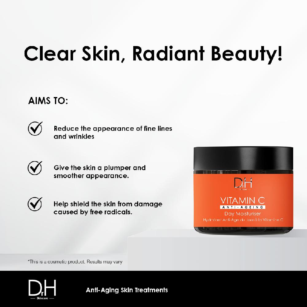 Skin Chemist Dr H Vitamin C Anti-Ageing Day Moisturiser 60ml