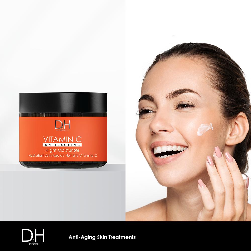 Skin Chemist Dr H Vitamin C Anti-Ageing Night Moisturiser 60ml