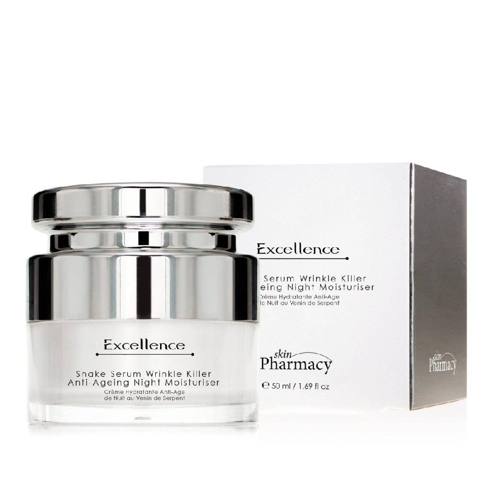 skin chemist Excellence Wrinkle Killer Snake Serum Anti-Ageing Night Moisturiser 50