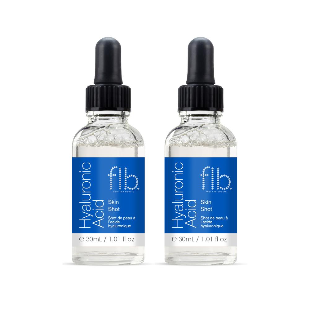 skin chemist Feel Like Beauty Hyaluronic Acid Skin Shot 30ml Twin Value Savings Pac