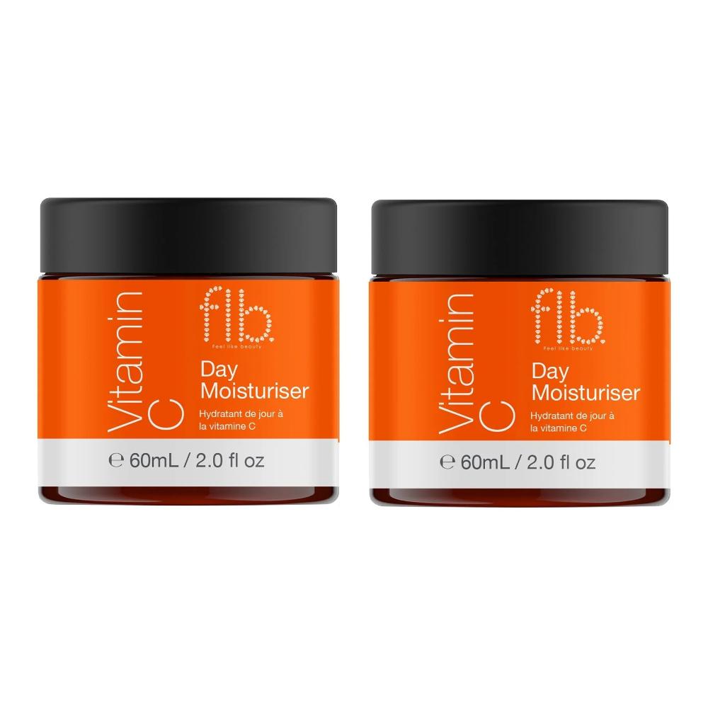 skin chemist Feel Like Beauty Vitamin C Day Moisturiser 60ml Twin Value Savings Pac