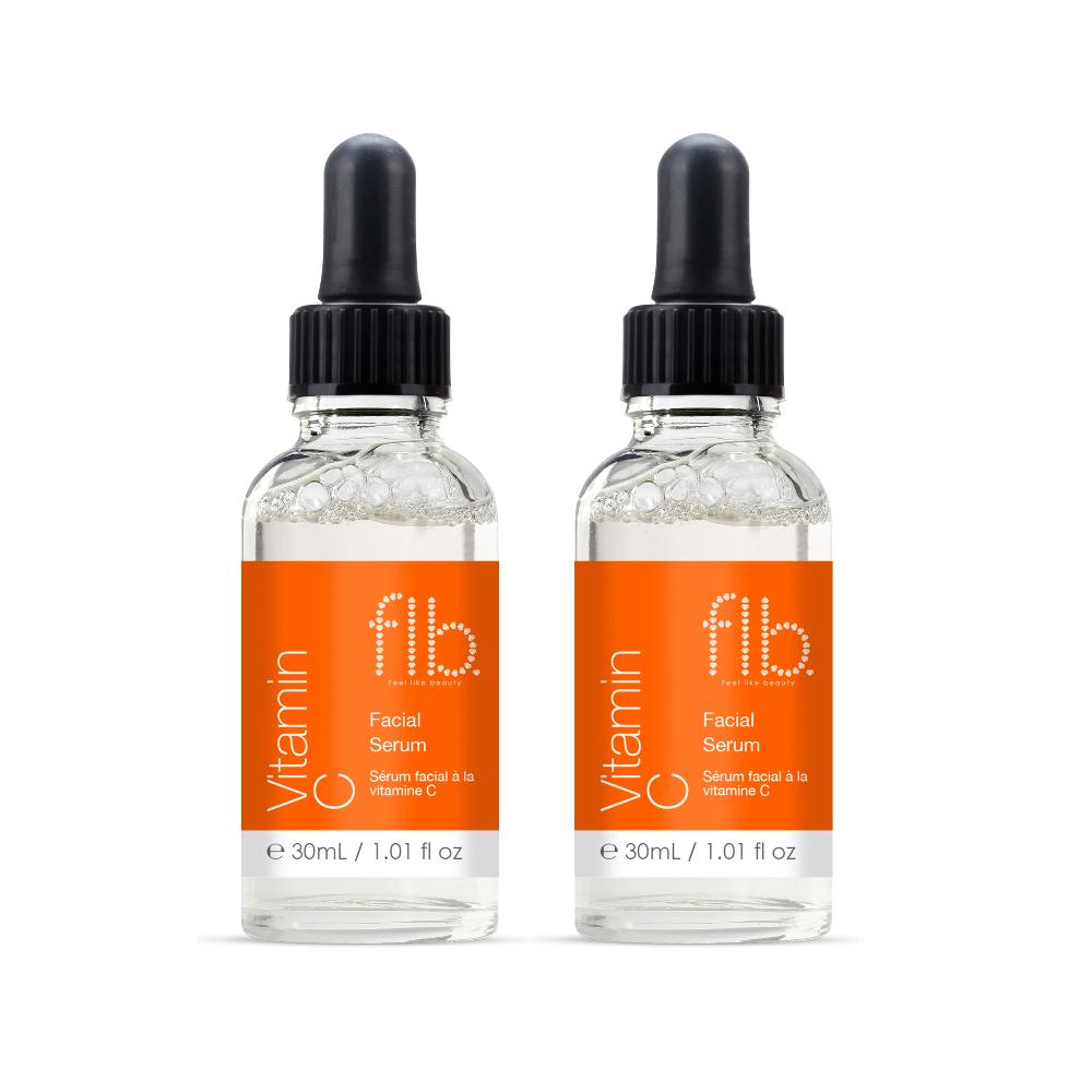 skin chemist Feel Like Beauty Vitamin C Facial Serum 30ml Twin Value Savings Pack