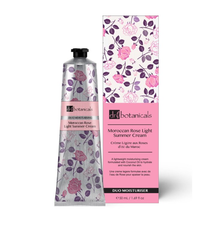 Skin Chemist Flower Blossom Collection : Moroccan Rose Summer Duo Cream 50ml + Trop