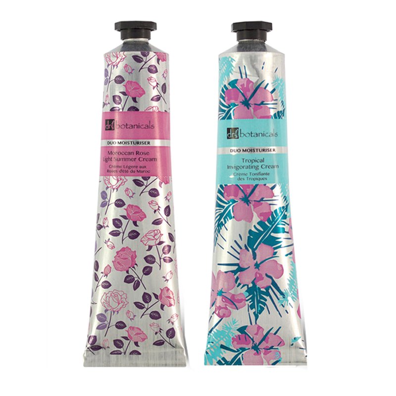 skin chemist Flower blossom collection : Moroccan rose summer duo cream 50ml + Trop