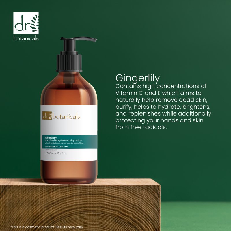 Skin Chemist Gingerlily Hand & Body Moisturising Lotion 500ml