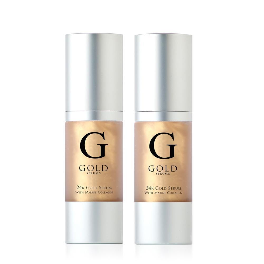 skin chemist Gold Serums 24k with Marine Collagen Twin Pack