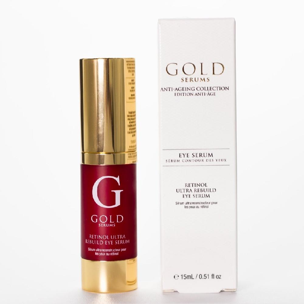 Skin Chemist Gold Serums Hyaluronic Acid Duo Moisturiser & Retinol Eye Serum