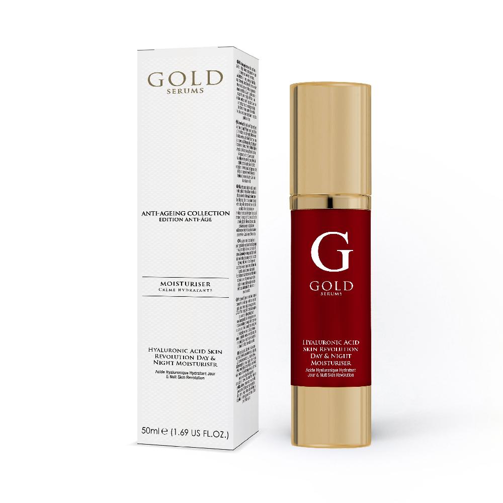 Skin Chemist Gold Serums Hyaluronic Acid Skin Revolution Day & Night Moisturiser 50