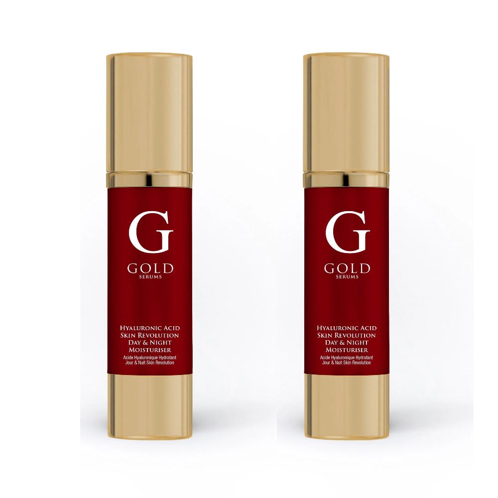 skin chemist Gold Serums Hyaluronic Acid Skin Revolution Day & Night Moisturiser 50